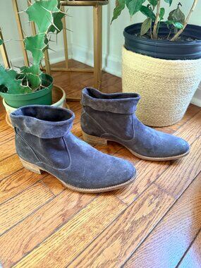 N.D.C. gray suede bootie - Size 39